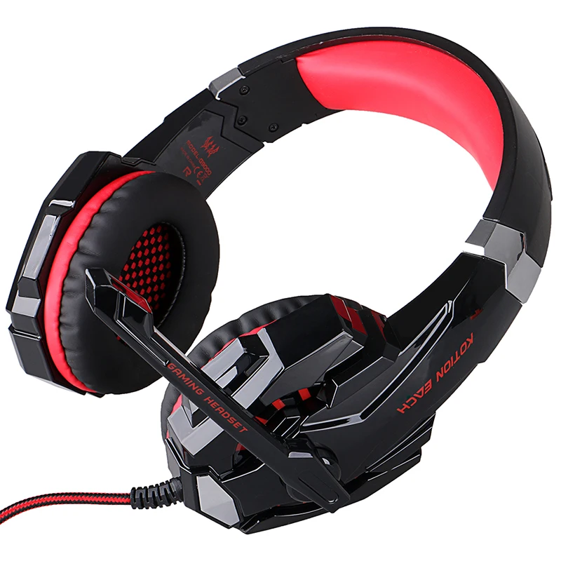 KOTION G9000 игровая гарнитура игровые наушники для геймеров от Ancreu хит продаж ноутбук ПК