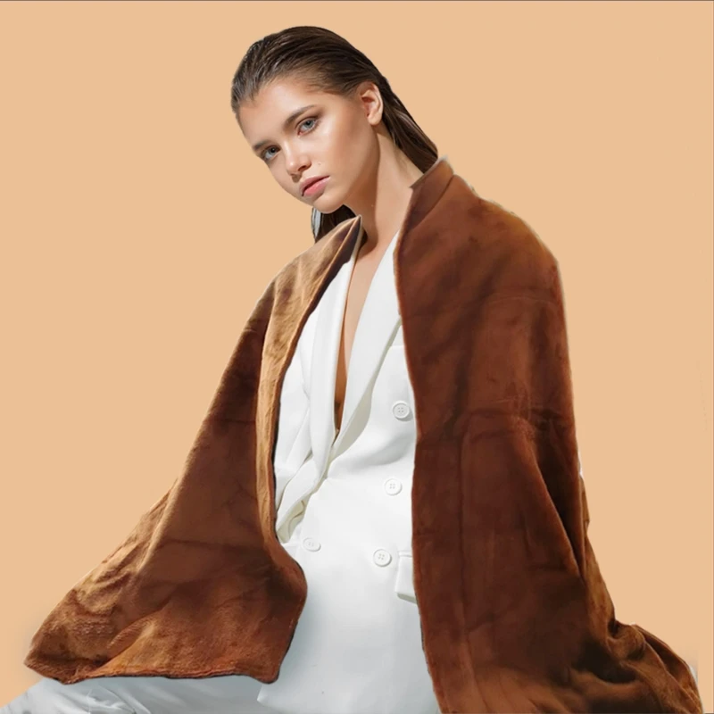Coral Fleece Has Fine Texture Soft Skin Sophisticated Craft Heated Under Blanket Shawl