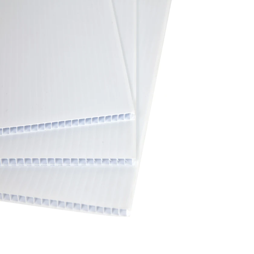 High Quality China Manufacture Polypropylene Hollow Sheet Pp Corrugated Plastic Sheets Yard Sign Hollow Board