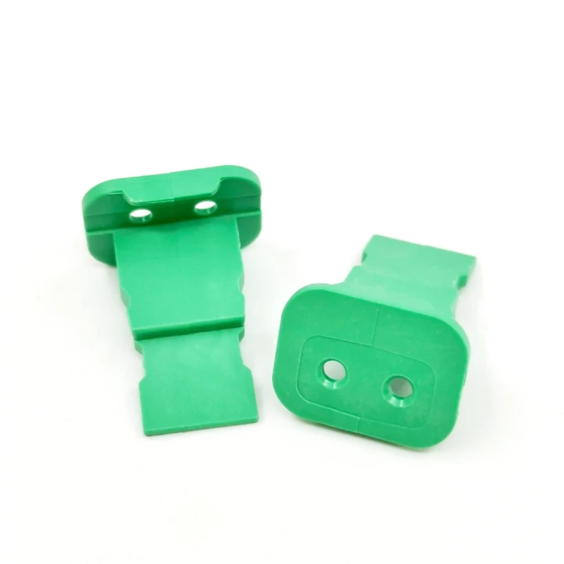 Original DEUTSCH Locks W2S-P012 Automotive Connector Wire to Wire 2 Pin Green Power Position Assurance Seal PBT