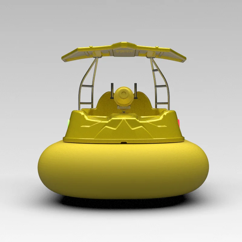 New sale beautiful dolphin laser bumper boat