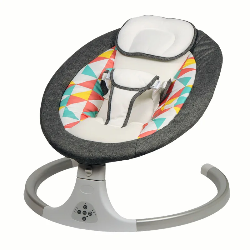 
Infinite recline positions Intelligent Timing Built in soothing music Bluetooth enabled USB Baby Electric Rocking Chair 