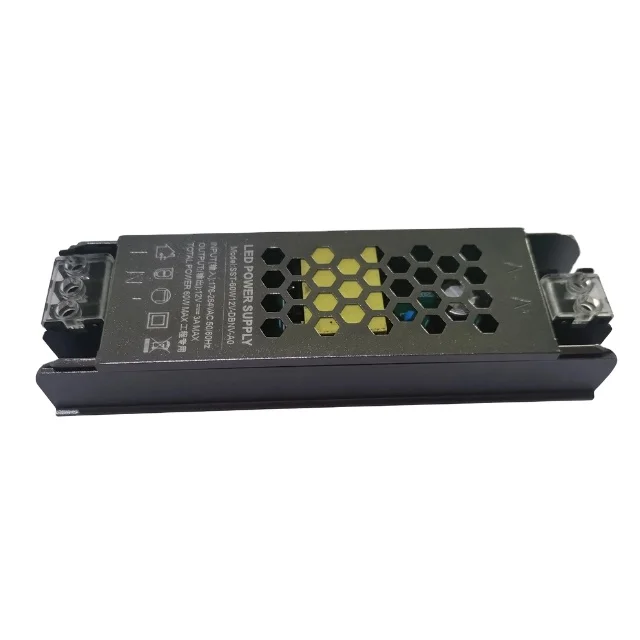 Seestar 60W 12V/24V/48V  Constant Voltage  LPF0.50  Isolated no flicker  led driver  for the strip light advertisement light