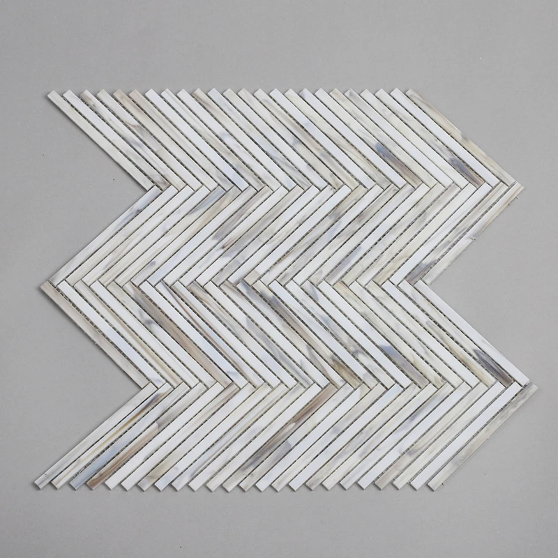 High Quality Wholesale price Fashion customized glass mural art mosaic wall tile living room picture