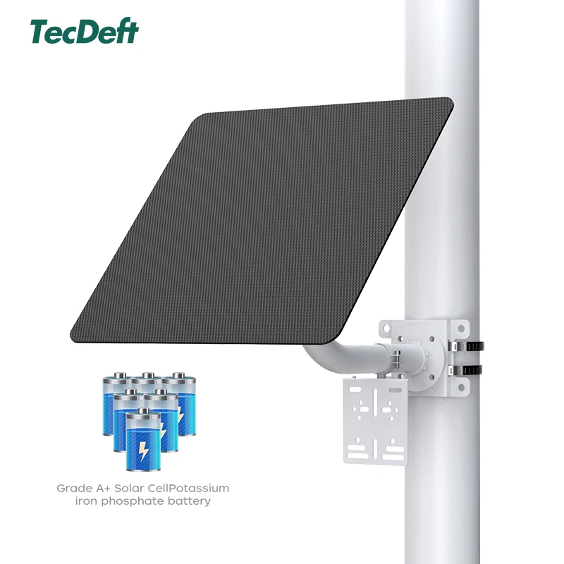 TecDeft ультратонкая безрамочная солнечная панель с высокой скоростью преобразования монокристаллического кремния для солнечного света