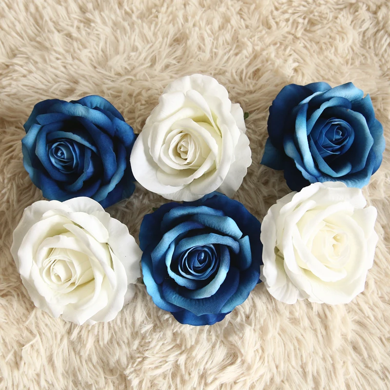 2022 new hand made fabric soap rose head artificial foam rose soap flower for United States