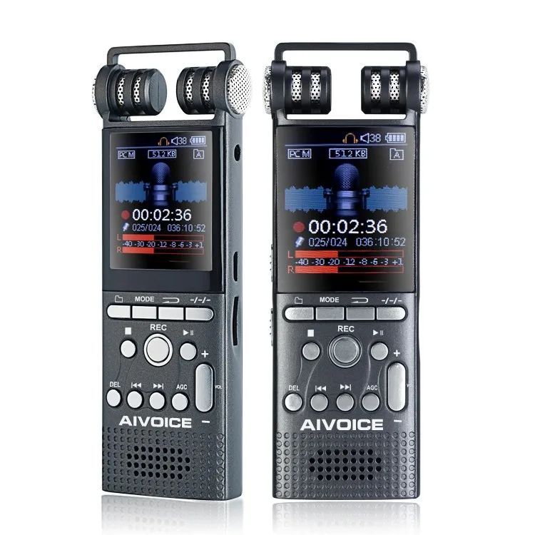 Голосовой активации цифровой Аудио Диктофон 8 ГБ с 1,8 TFT цветной экран дисплей диктофон CE Rohs