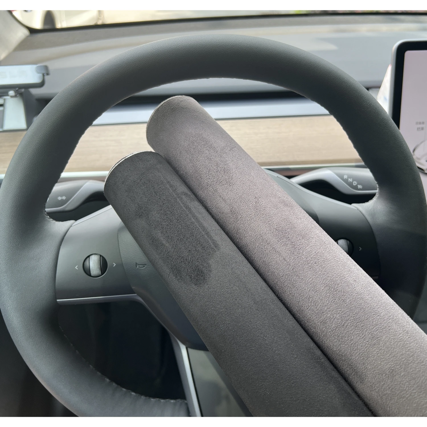 self adhesive suede leather for auto decoration