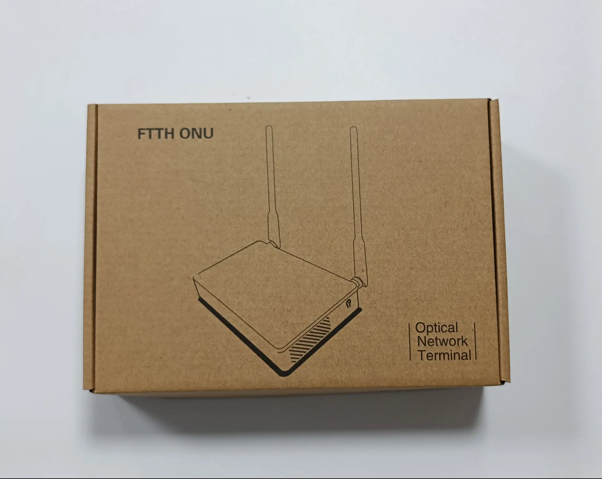 Used Wifi Modem F477V2 With 2 Antennas Epon Onu Fiber Optic F477 V2 English Firmware fiber optic equipment