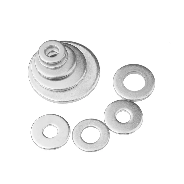 Custom Metal Ring M5 M6 M8 M10 Zinc Plated 304 316 DIN 127 Flat Carbon Steel Stainless Steel Retaining Ring Spring Lock Washer g