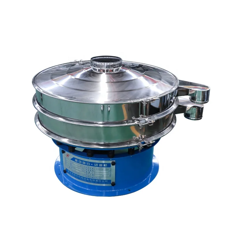 Circular Vibration Separator citric acid sodium sulfate powder granular industrial vibrating screen sieve shaker machine
