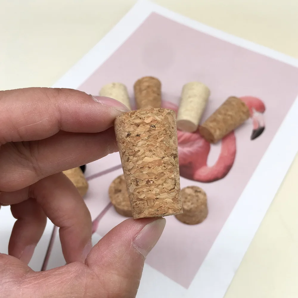 wholesale customized wood cork original wood T cork  for wishing bottle wine bottle stopper lid for drinking bottle