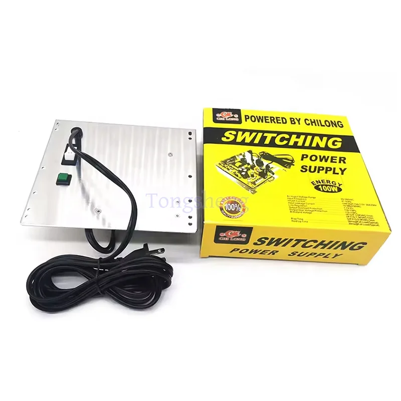 Good quality 9A SSR POWER SUPPLY 110V/220V power supply 5V 9A/ 12V 2A power supply