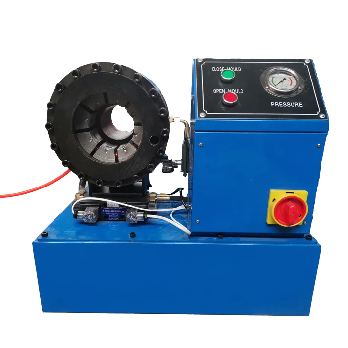 Factory Automatic 1/4-2' P20 hydraulic hose Pipe pressing machine hose fitting crimper p20 wire rope tube swaging machine