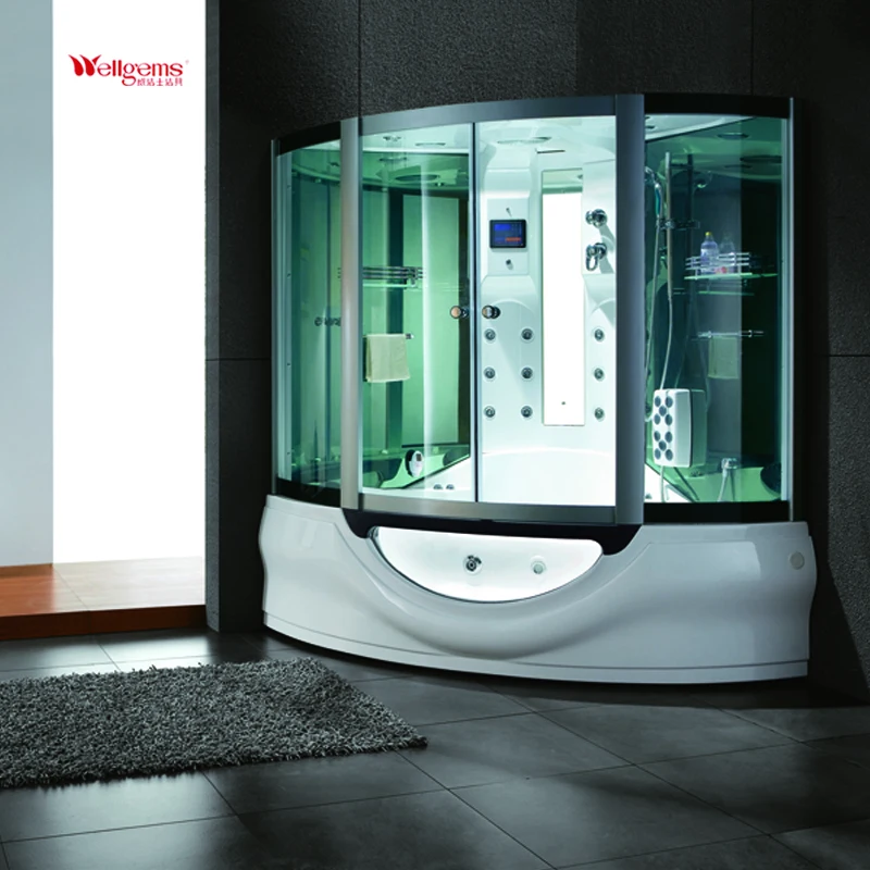Foshan sauna Steam Shower Room&Cabin U689 Black old