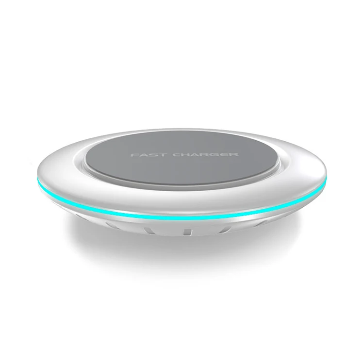 
2020 New Product Wireless Charging Portable Mini Table Qi Fast Mobile Phone Wireless Magnetic Induction Charger 
