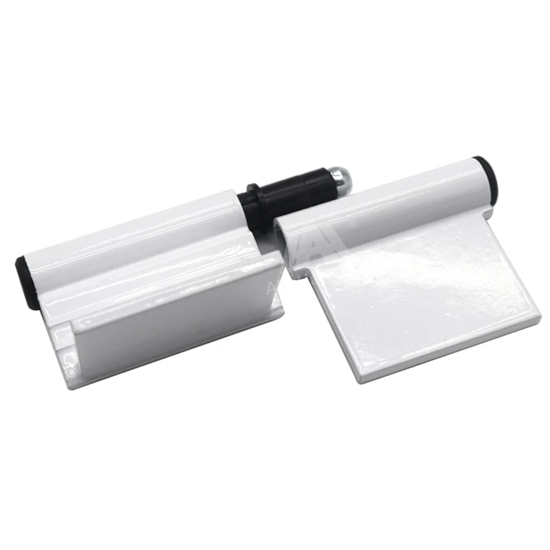 Aluminum window hinge white color powder coating 180 degree flag door hinge