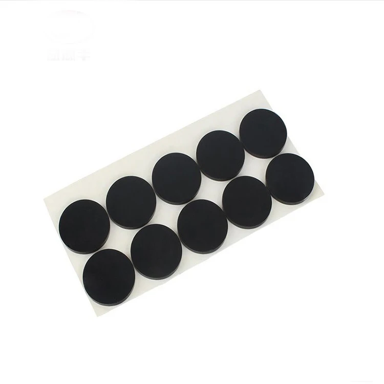 Factory Price Customized Eco- Friendly Adhesive Multi Color Silicone Rubber Feet Pad
