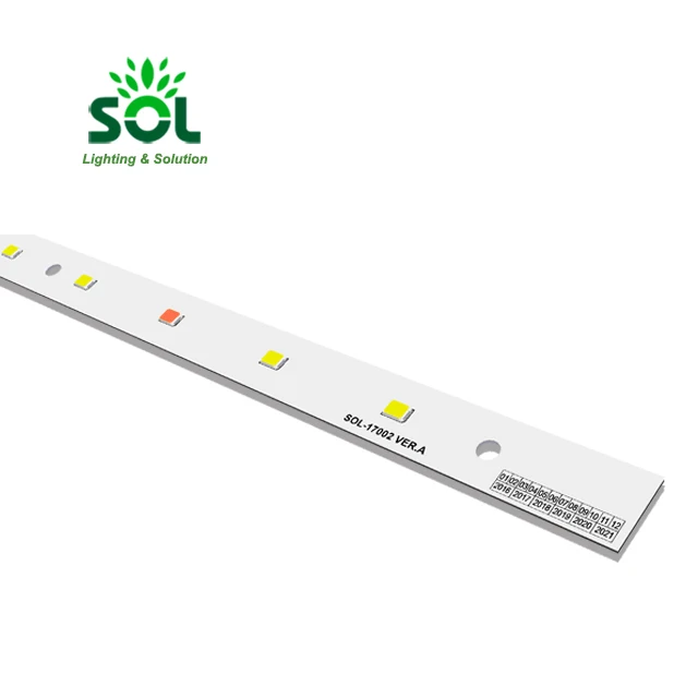 Customize 3W 5W 7W 9W DC 24V Cob Fluence Strip Led Grow Light Modules
