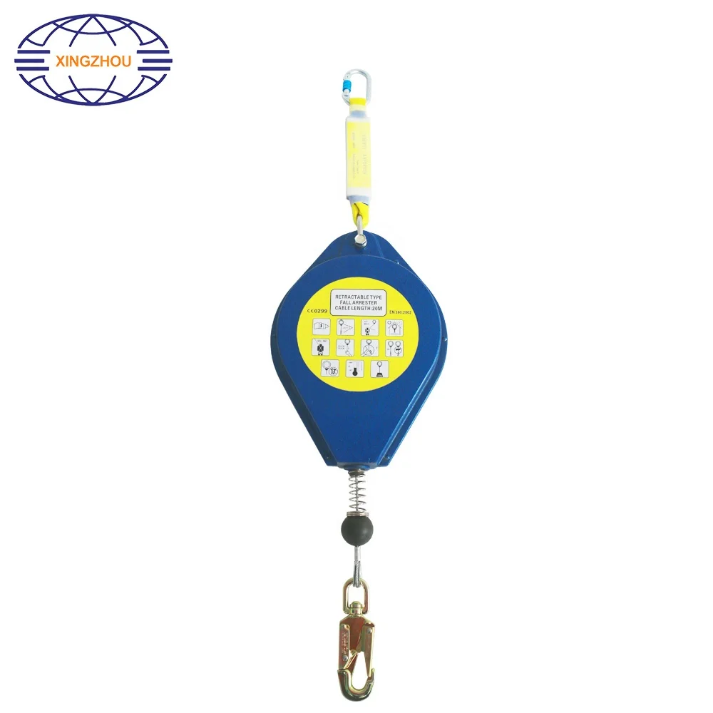 Work Aloft Anti-Fall Personal Protective Equipment Fall Protection Climbing Vertical Retractable Fall Arrester