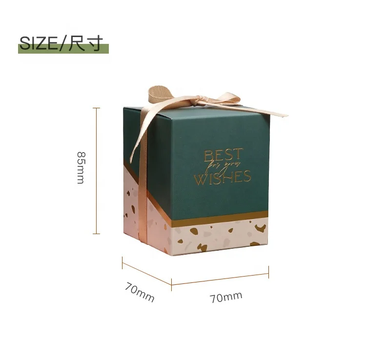 Custom Logo Quality Wedding Candy Box Baby Shower Gift Packing Bag Birthday Party Favor Decoration Supplies Best Wishes Boxes