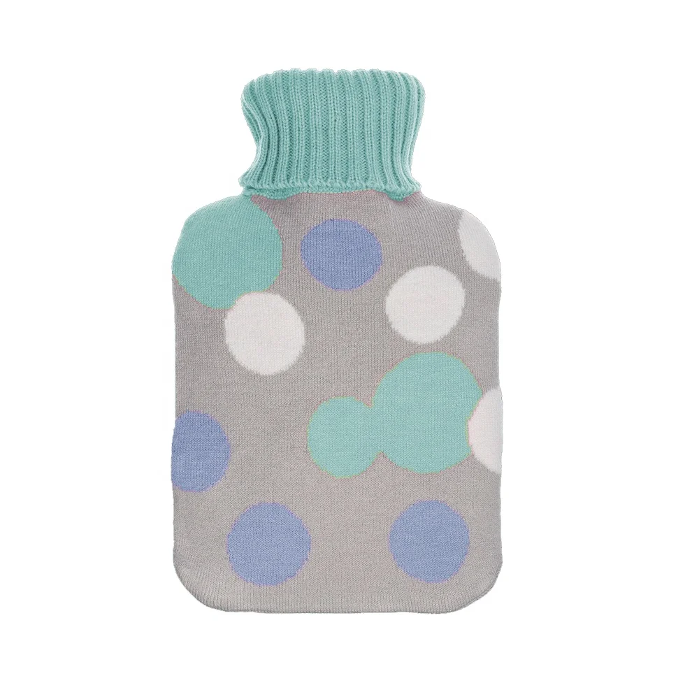 knitted cover for hot water bottle waist belt 2000ml rubber pvc hot-water bottle
