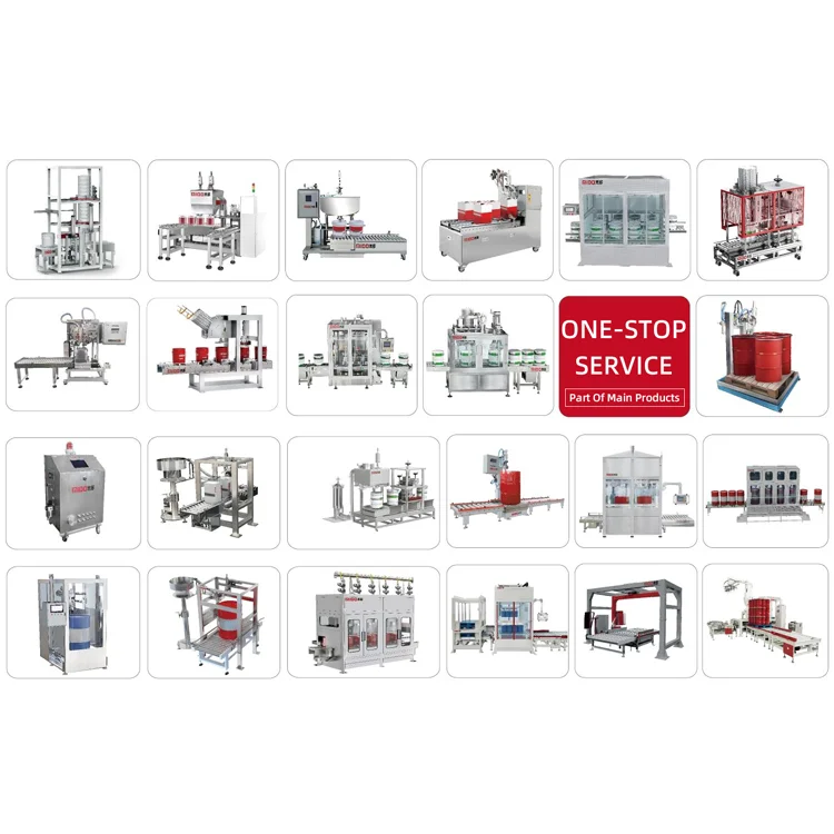 Manufacturer Customized Solvent Flowing Viscous Automatic Liquid Filling Capping Machine
