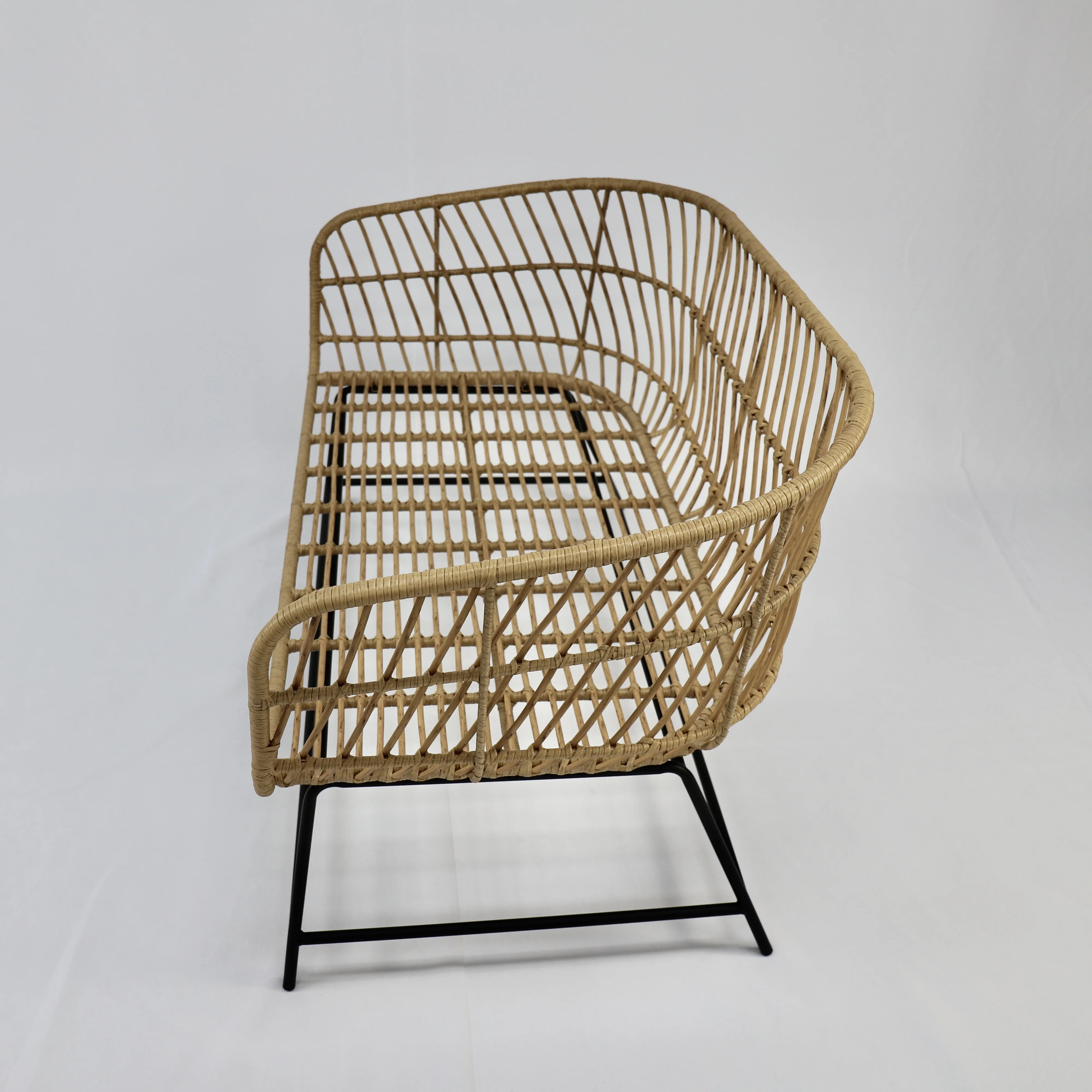 2022 Hot Sale Spring Garden Furniture Pation Furniture Outdoor Rattan Chair Sofa For Sale