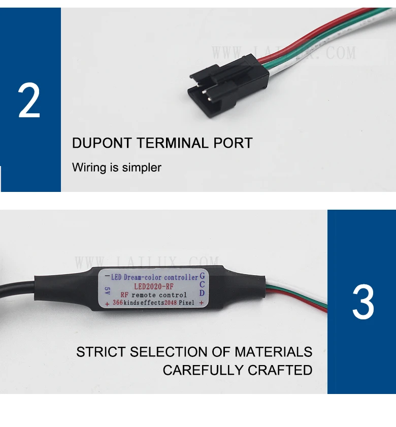 Multi-function 21 Keys Wireless IR Remote Control multiple modes full color rgb LED Dimmer Mini controller For LED Light strip