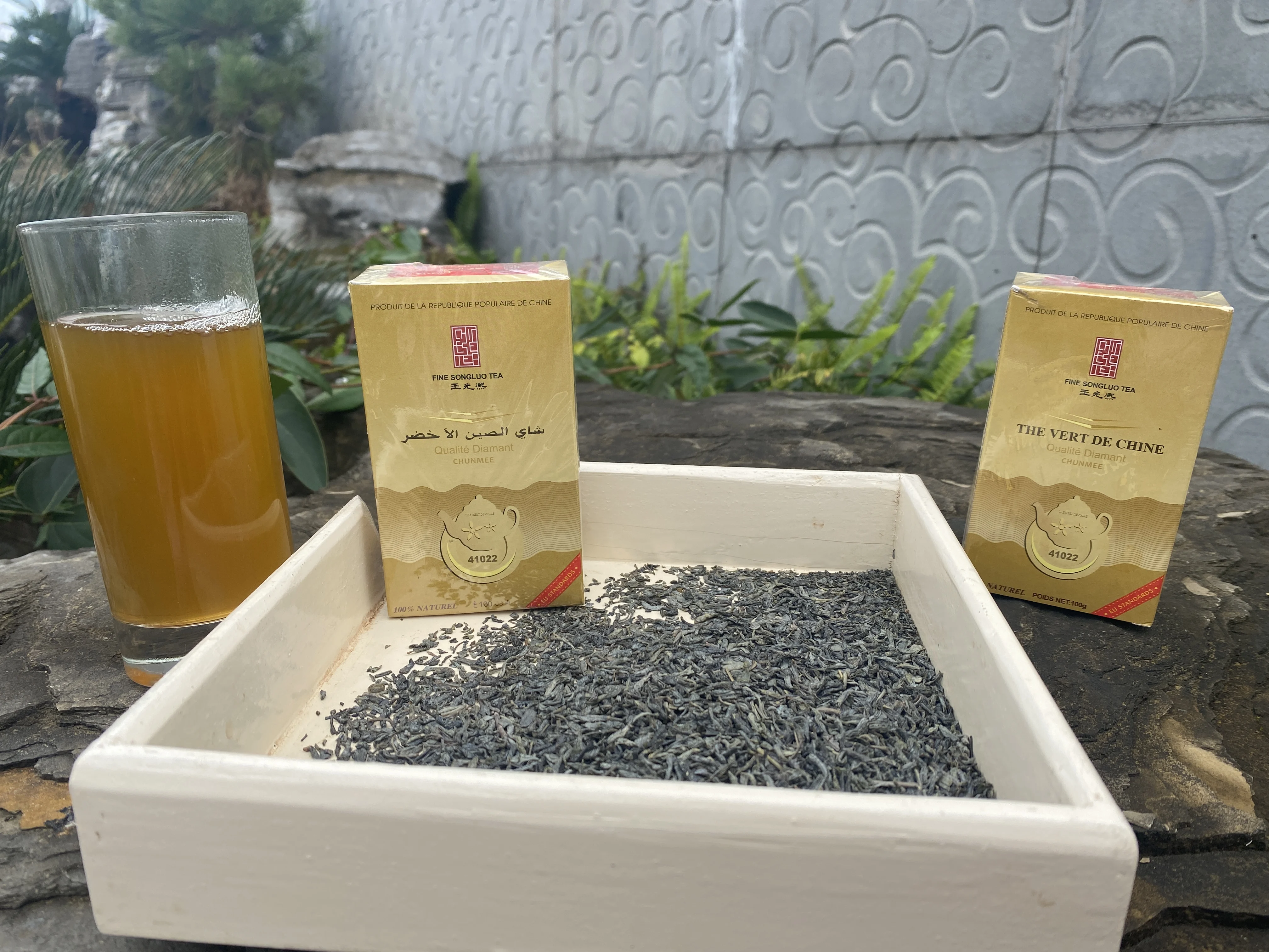 strong taste china green tea 41022   popular in west africa