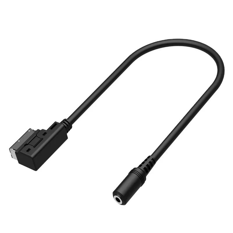 2024 New  Aux-in 3.5mm Jack for IPhone MP3 to AMI Adapter Stereo Music Media Audio Interface Cable For Mercedes Benz AUX Cable