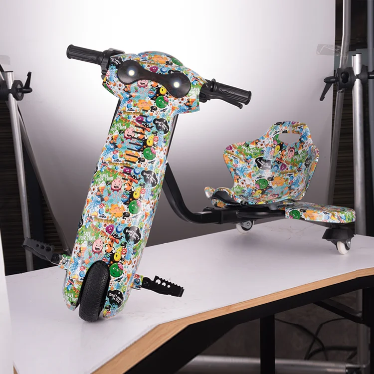 New Pattern Best Gifts 3 Wheel Drifting Electric Scooter Drift Trike For Kids And Adults