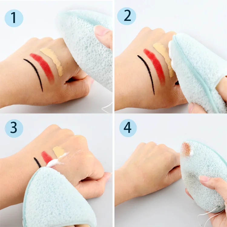 High Quality Deep Pore Cleansing And Exfoliating Blackheads Compressed Facial Sponges