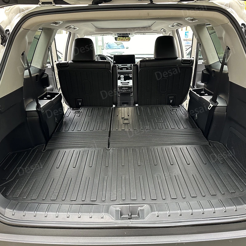 Integrated Design Waterproof TPE Material Vacuum Molded Trunk Mat Cargo Liner for Toyota Grand Highlander 2024