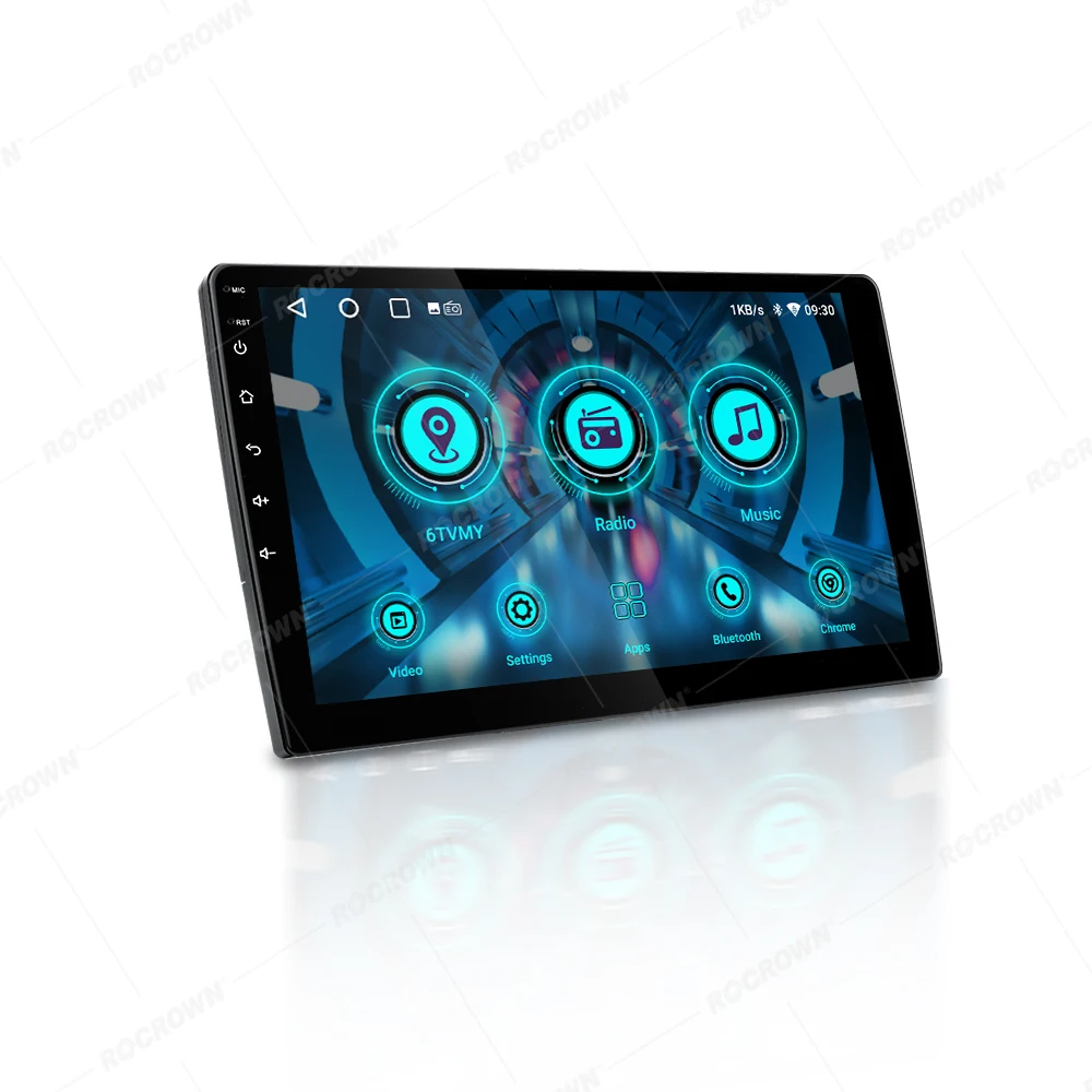 Universal 9/10 inch android car dvd player BT music car auto car Android player support 1/2 din