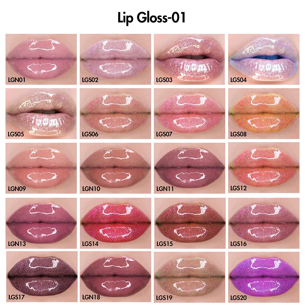 Lancybeauty OEM Shimmer Lip Gloss Wholesale Bulk Glossy Lip Gloss Lipgloss Private Label