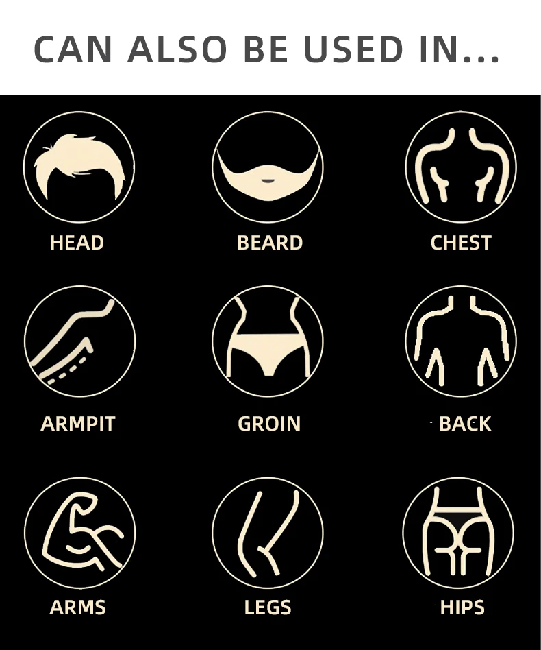 hair cut  electric trimmer micro shaver clean body machine razor shaving