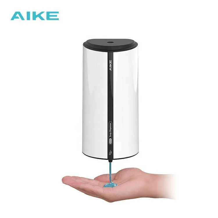 AK1209 ABS plastic 850ml Hotel Wall Mounted Auto Sensor Touchless Automatic gel soap dispenser