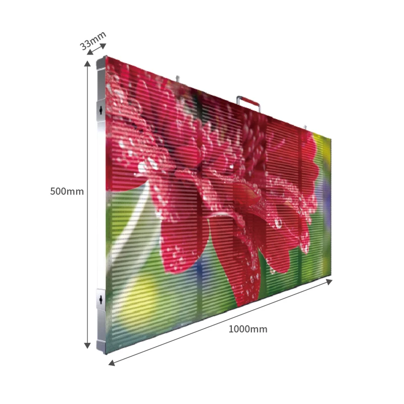 P1.8 P2 P2.5 P3.9 P3.91 P5 P8 Indoor Outdoor Module 3d Billboard Equipment Advertising Slim Transparent Led Screen Display