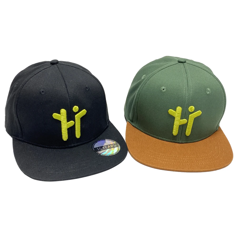 Custom 3D embroidery High Quality Snapback Cap Hip Hop Hat Fitted Cap