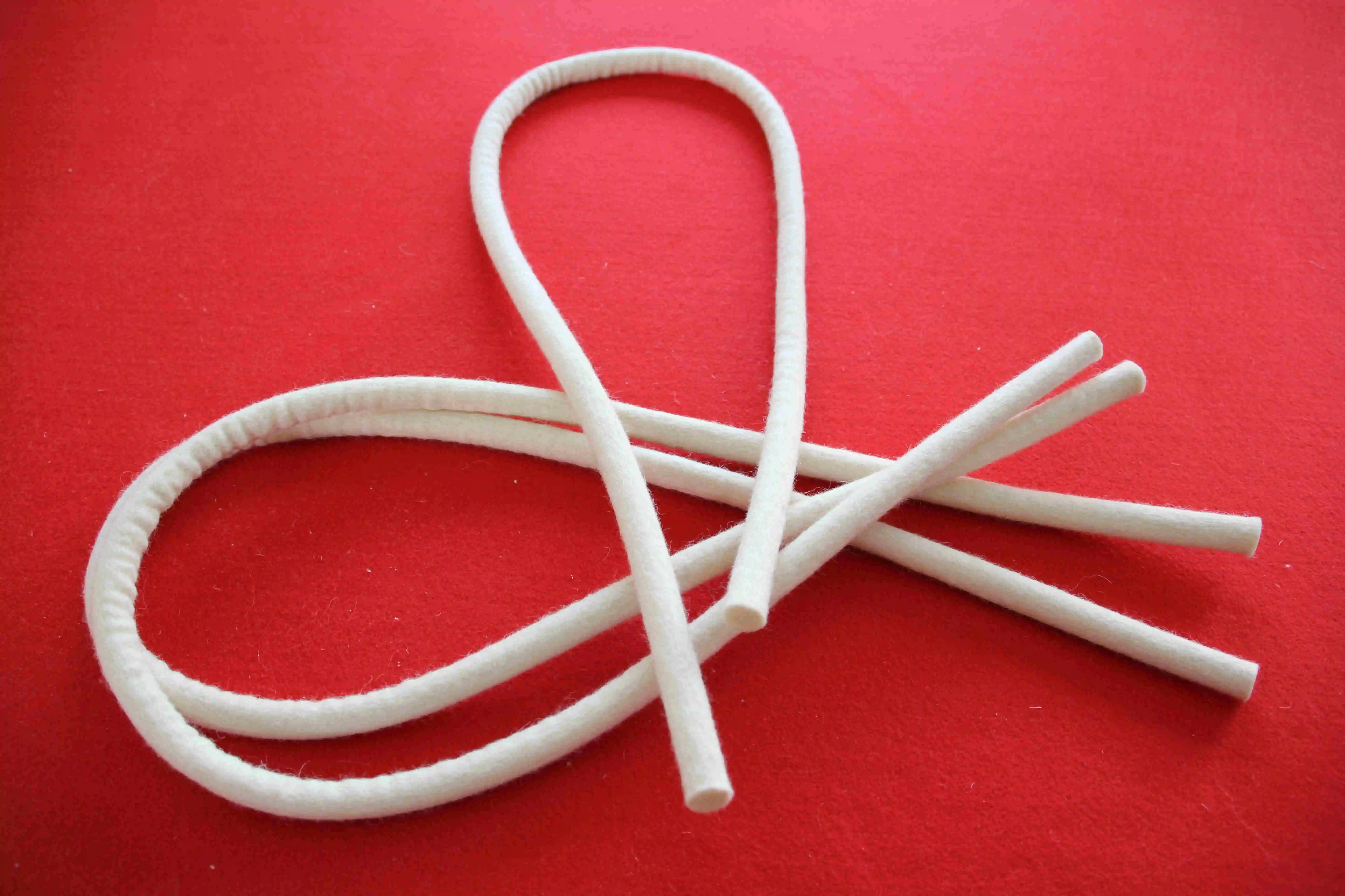 pure wool felt strip for oil seal