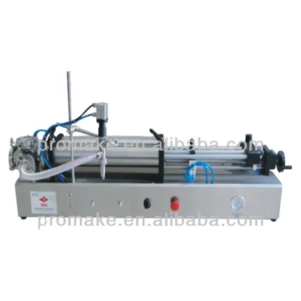 Promake Machinery Horizontal Mixing Hopper Double Heads Full Pneumatic Liquid Explosive and Flammable Liquid Filling equipment