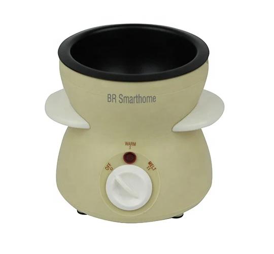 Professional Electric Chocolate Wax melt Warmer Cheese Warmer Chocolate Fondue Set Chocolate Melting Pot