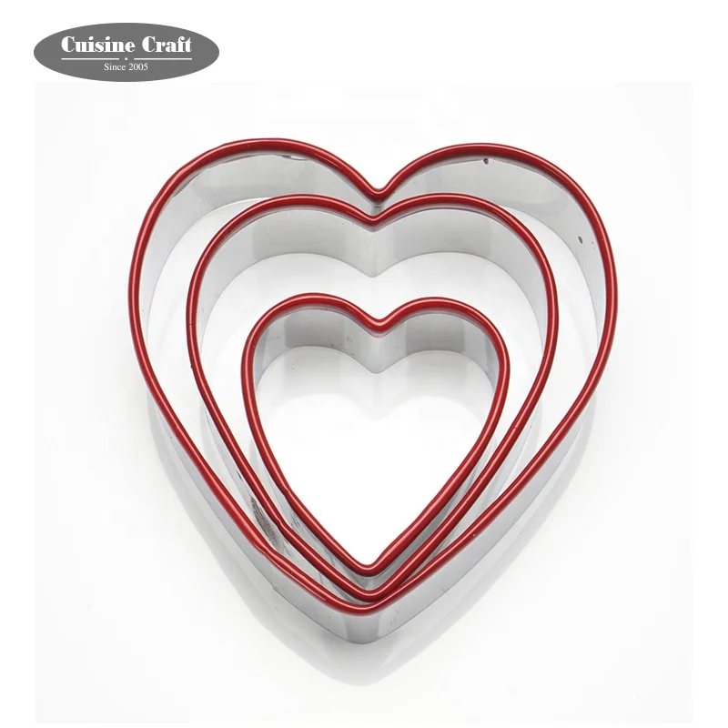 LFGB Custom Stainless Steel Christmas gingerbread tree snowflake with  Silicone edge Biscuit Cookie Cutter sets