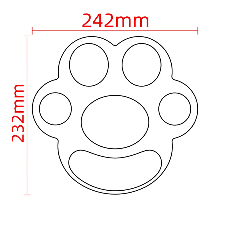 Custom mouse pad anime thickened sponge wrist rest mouse pad Non-slip Hand Wrist Rest Support Mat for Office Gaming PC Computer