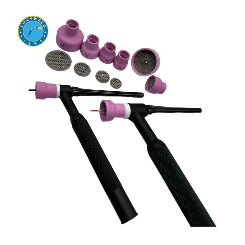 12# 14# 16# 24# Tig Welding Torch Ceramic Cup and Stainless Steel Sieve