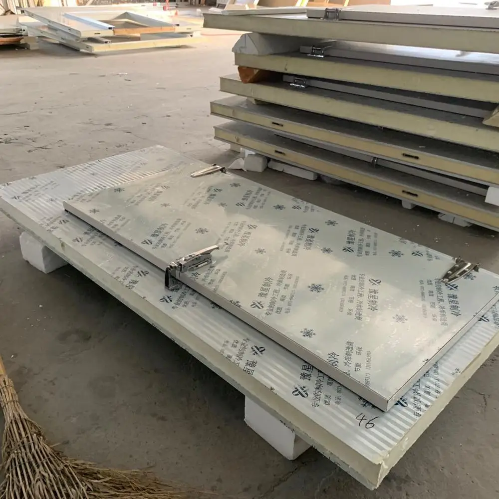 Cheap nz polyurethane sips panels 200mm roof and wall  cold room panels