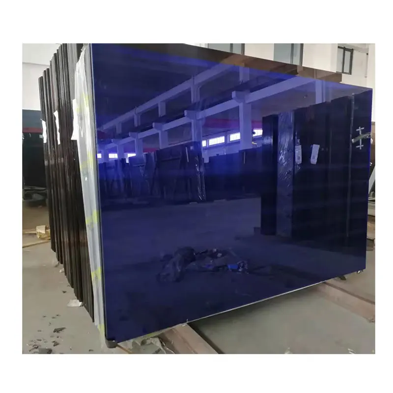 colorful glass sheet  3mm  3.5mm 4mm 5mm 6mm 8mm 10mm 12mm black bronze dark grey   Green float glass  price