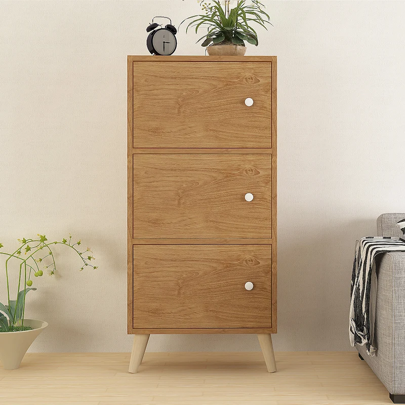 Simple modern shelf free combination bookcase floor simple bookshelf