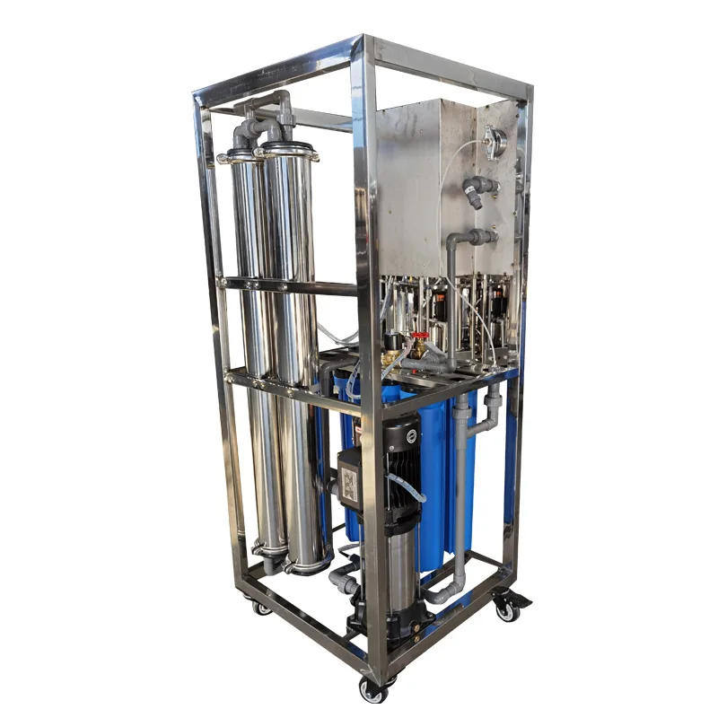 Stainless steel 500LPH Water Distillation Equipment/Water Purifier Machine for Commercial ro system